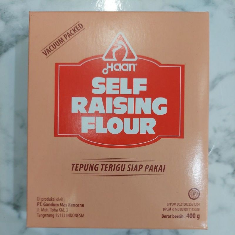 

HAAN SELF RAISING FLOUR 400GR