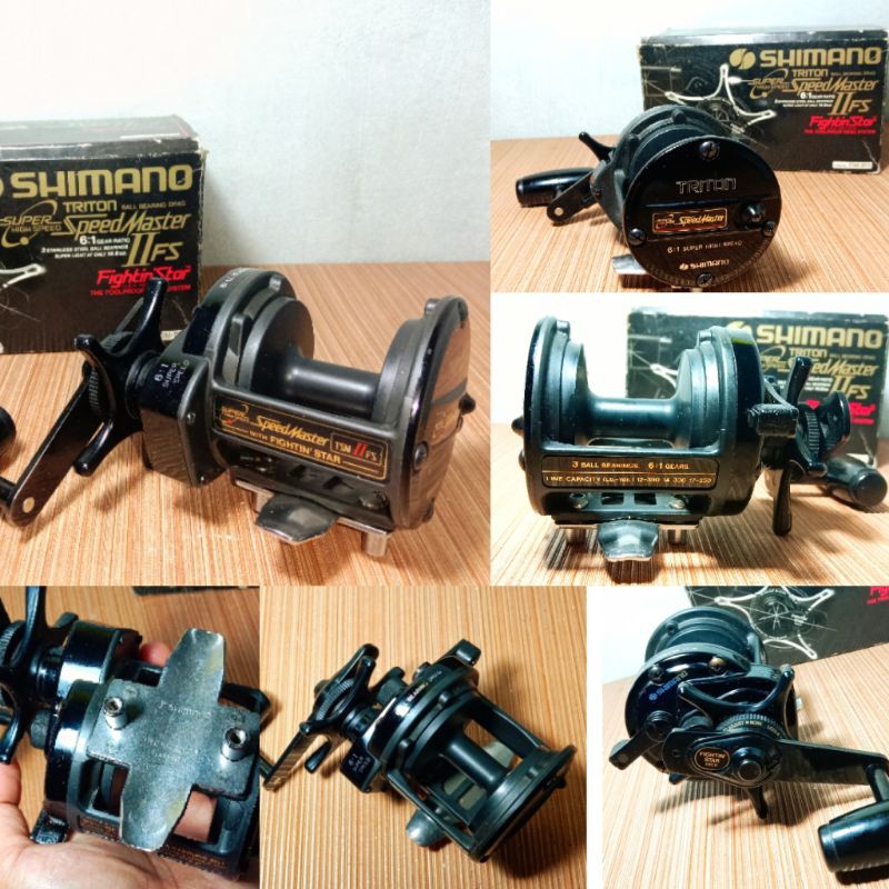 Reel OH Shimano triton Speed Master  II FS Japan.