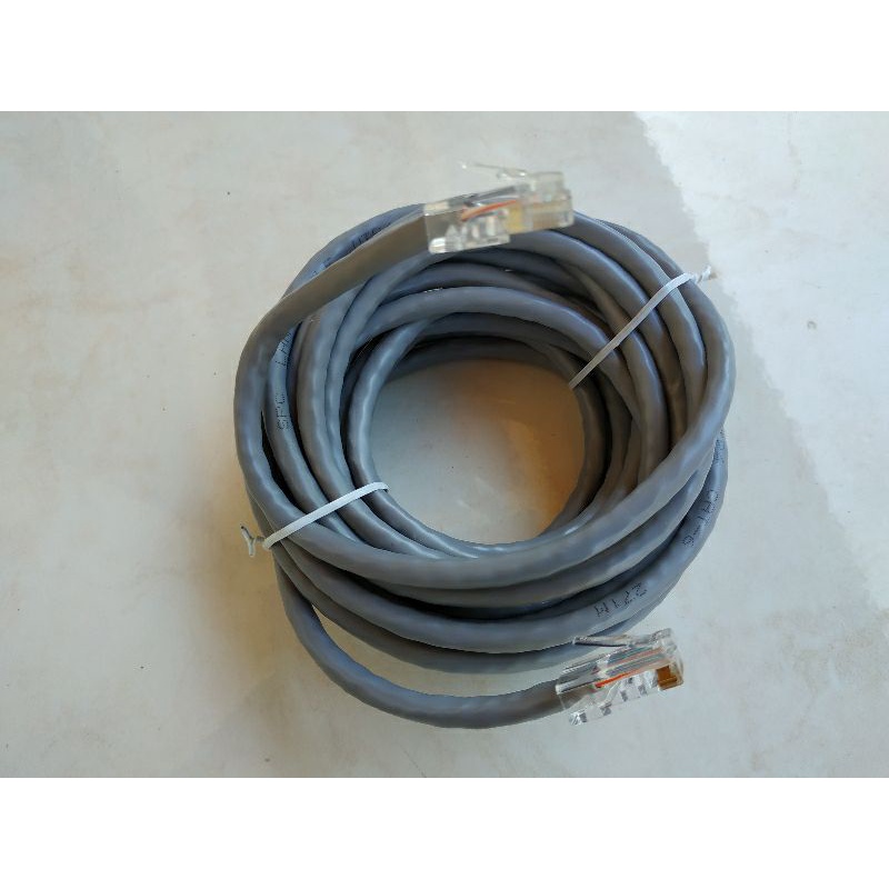 Jual Kabel Lan Spc Cat6 Cat 6 1 Meter Crimping Rj45 Belden Kabel Tebal