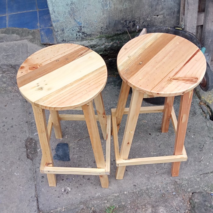 kursi bar tinggi 60cm
