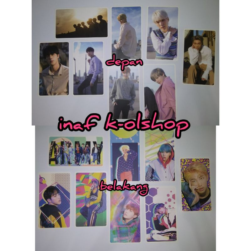 Official Photocard BTS Majalah Dicon Magazine RM Jin J-hope Suga V Taehyung Jimin Jungkook