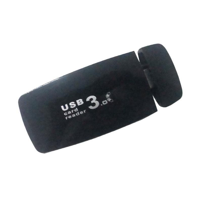 Mediatech Card Reader- Hitam [USB 3.0/ 4 Port] 55967 warna RANDOM