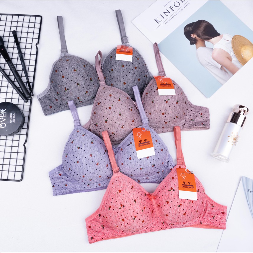 YIYI Bra Fashion Wanita Bra Wanita Murah BH Busa Tipis  Push Up Bra REAL PIC-5