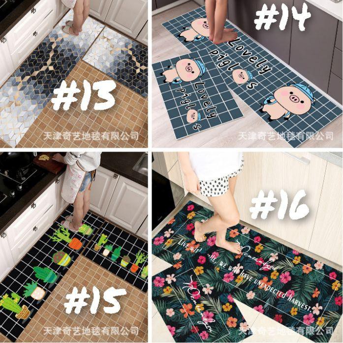 [IMPORT] - 2pc Keset Dapur Panjang Anti Slip