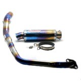 KNALPOT HOGO GP FULL PELANGI STAINLESS YAMAHA R-15