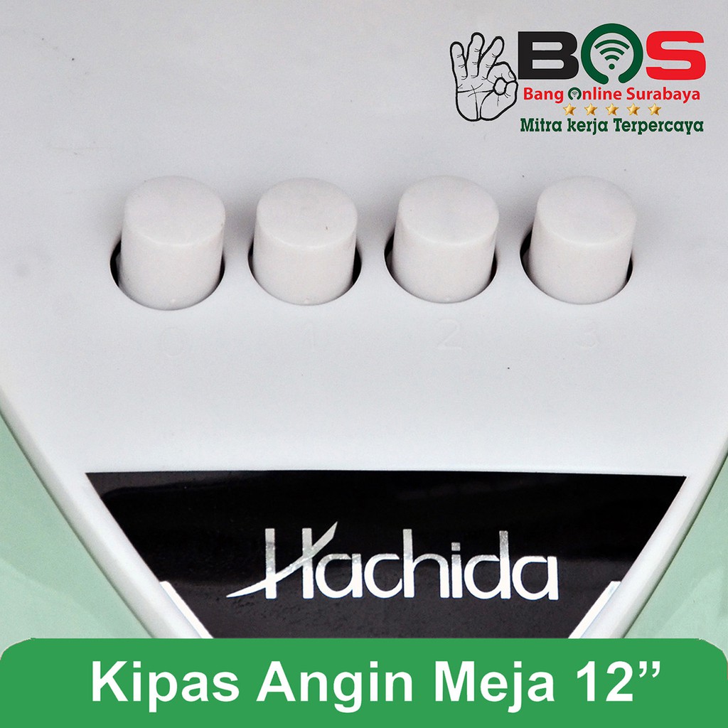 Desk Fan Kipas Angin Meja Hachida 12 Inch DF 1218 DF-1218 DF1218