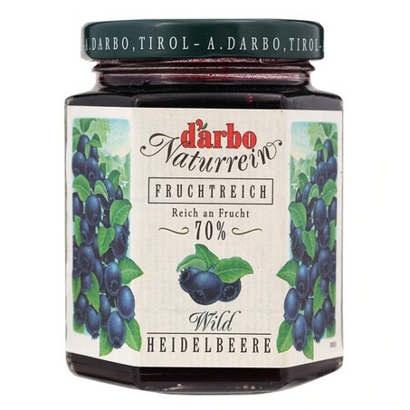 

Darbo Blueberry 70% Double Fruit Jam [200gr]