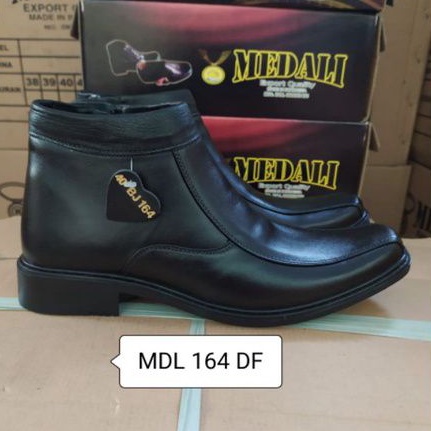 Sepatu Kulit PDH boots Polri TNI security guard PNS sepatu kerja formal tampil lebih keren