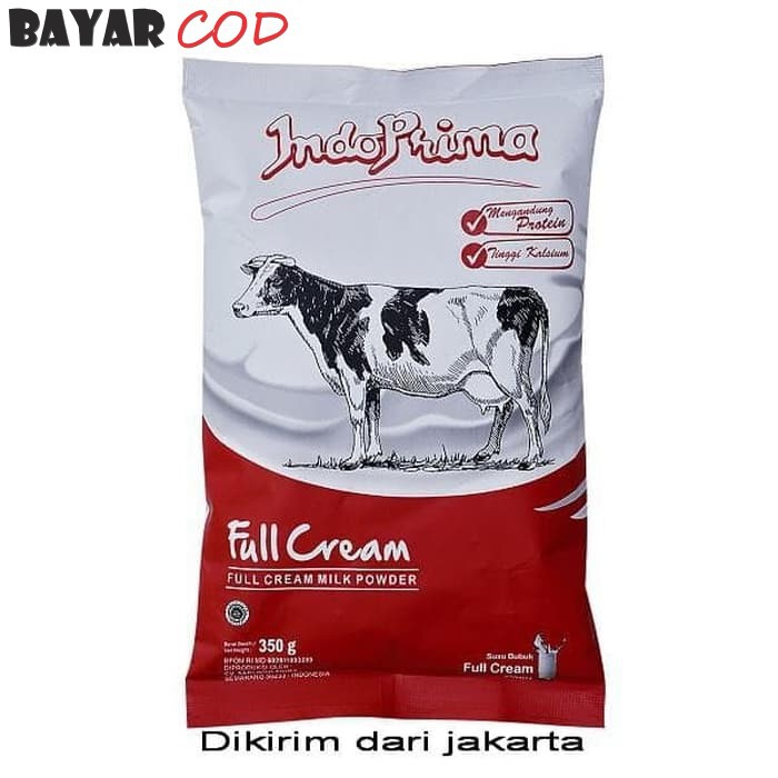 

susu fullcream indoprima 350 gr