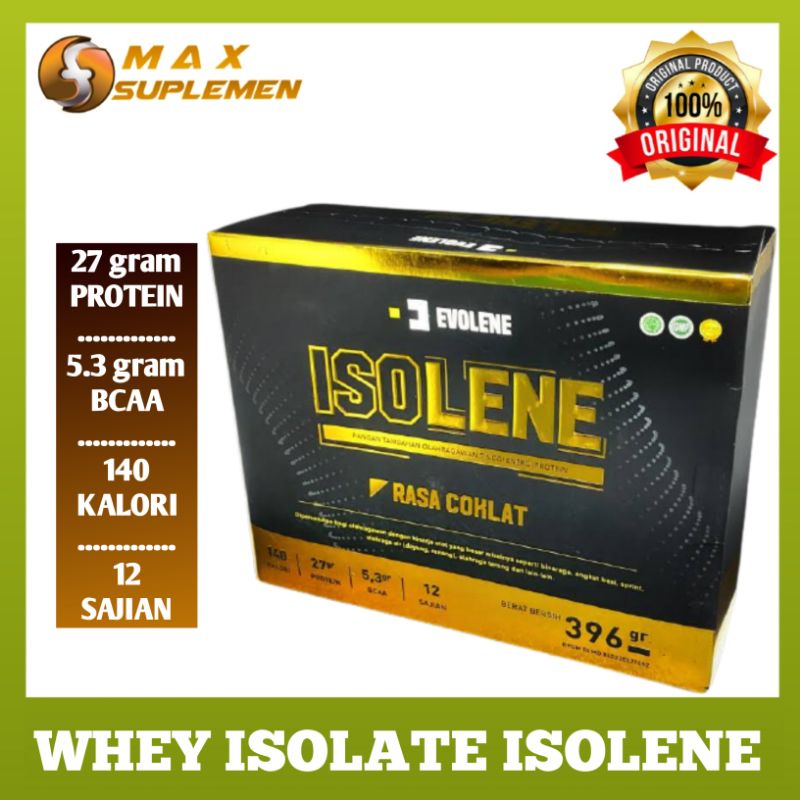ISOLENE WHEY PROTEIN ISOLATE EVOLENE 12 Sachet