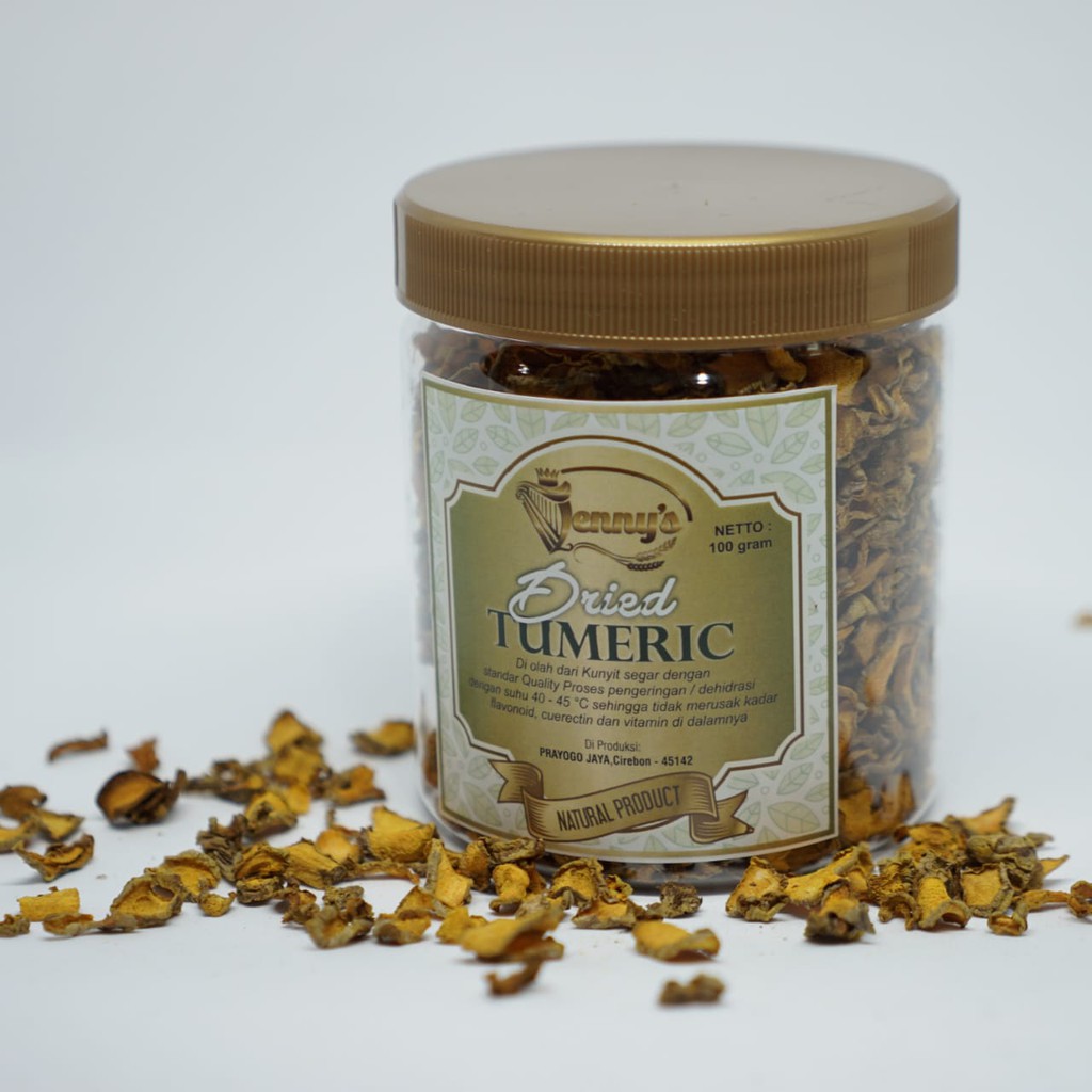 

Jenny's Nature Irisan Kunyit Kering / Dry Spices Tumeric
