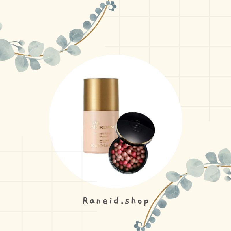 Miss Giordani Perfumed Roll-On Deodorant // Giordani Gold Bronzing Pearls // Giordani Oriflame