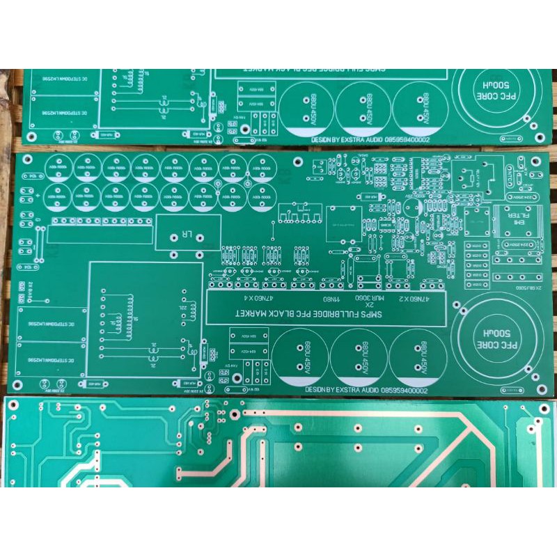PCB Smps Pfc fullbridge lc resonan 6.5kva