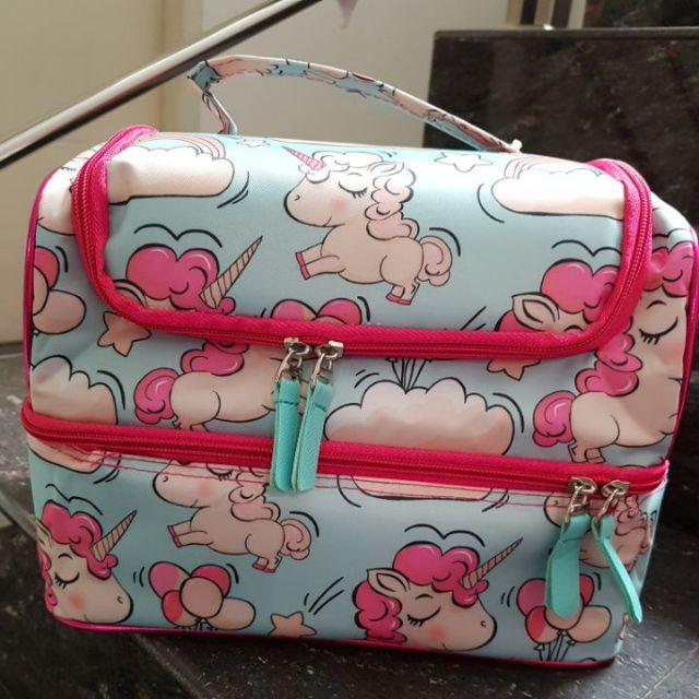 Tas Bekal Susun Jumbo Unicorn Tosca Lc / Lunch Bag Doubledecker