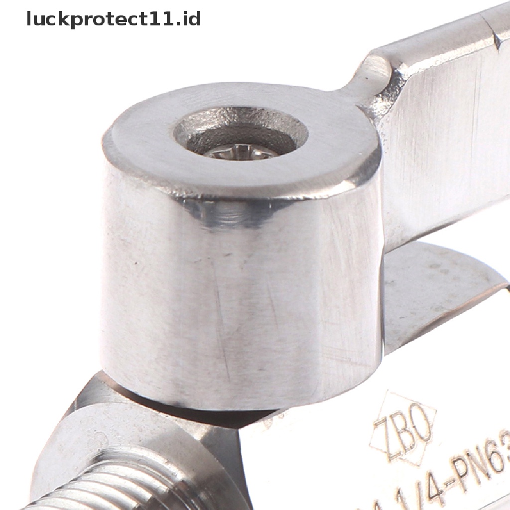 //HG&amp;ID// Stainless Steel 304 Ball Valve 1/4&quot; Inch NPT Male X Female Small Mini Valve .
