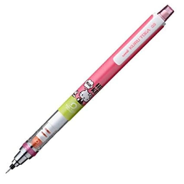 

TURUN HARGA Mitsubishi Kurutoga Mechanical Pencil - Hello Kitty Series (0.5 Mm)