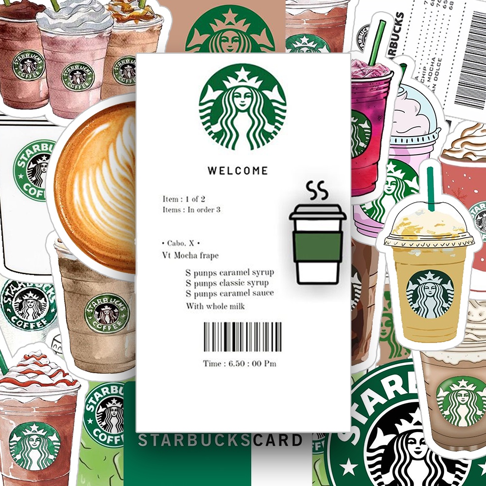 

Isi 40 Starbucks Sticker Aesthetic