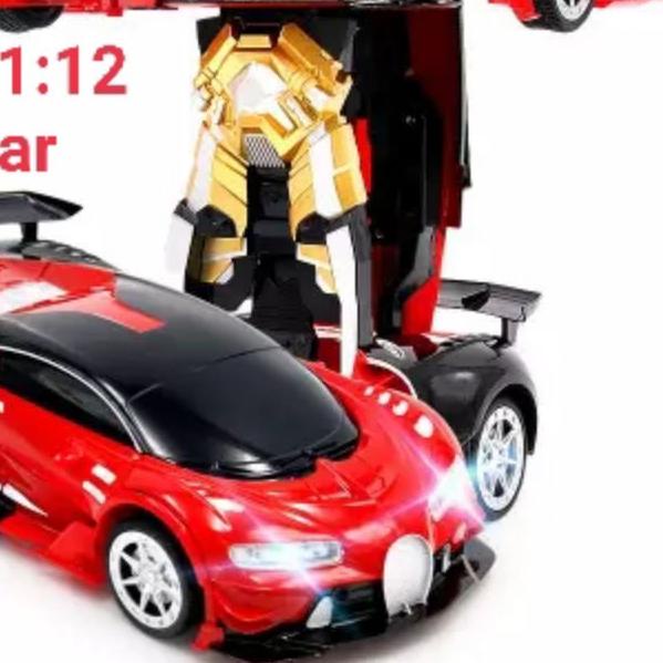 ➾ Mobil Remot Control Transformer Besar mobil robot besar mobil berubah robot mobil autobots ☆