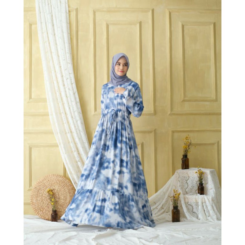 Dress Tie Dye / Homedress Rayon / Homeydress Tie dye / Homewear Best Seller  / Gamis Rayon