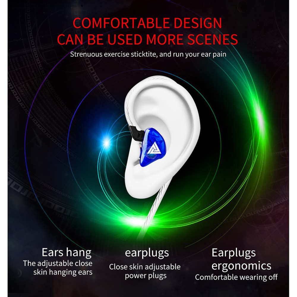 Earphone QKZ HiFi Dengan Microphone Premium Product - QKZ-CK5