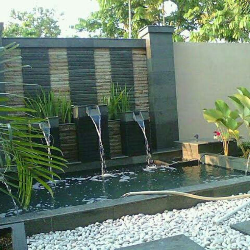 kolam ikan minimalis
