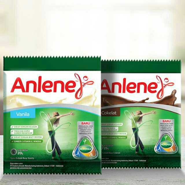 

Anlene Sachet 20 gram 1sachet