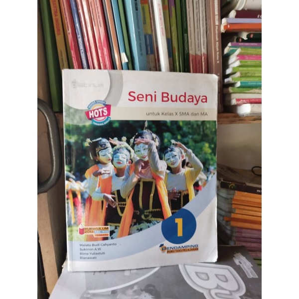 buku seni budaya/sbk kelas 10/X/1 sma ma platinum hots