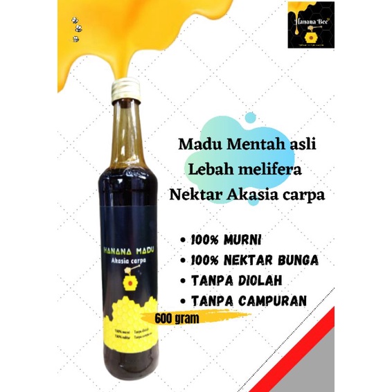 Madu Hutan Akasia sumatera Murni Asli