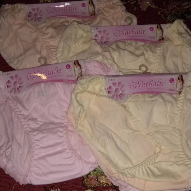 [MINI/MIDI]ISI 12 PCS CELANA DALAM WANITA/CD NATHALIE NT02