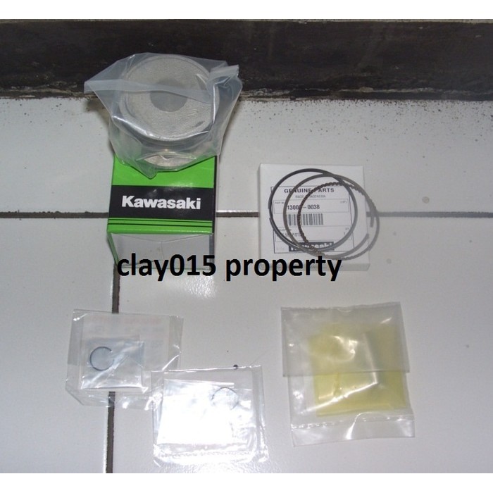 Piston Kit KLX 150 Ukuran Standar / OS 0 Ori Kawasaki