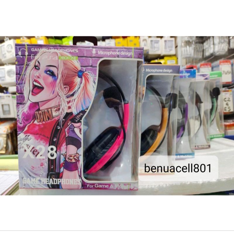 Headphone earphone headset gaming series 4 stereo