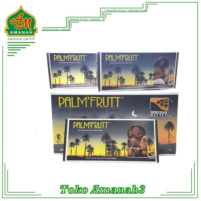 

Kurma Palm Frutt 12 pcs / 1 karton