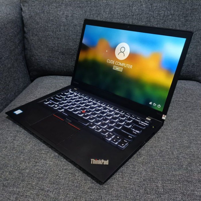 [Laptop / Notebook] Core I7 Gen7 /20Gb Ram/Ssd/ Thinkpad T470S Lenovo/Ultrabooktouchscreen Laptop