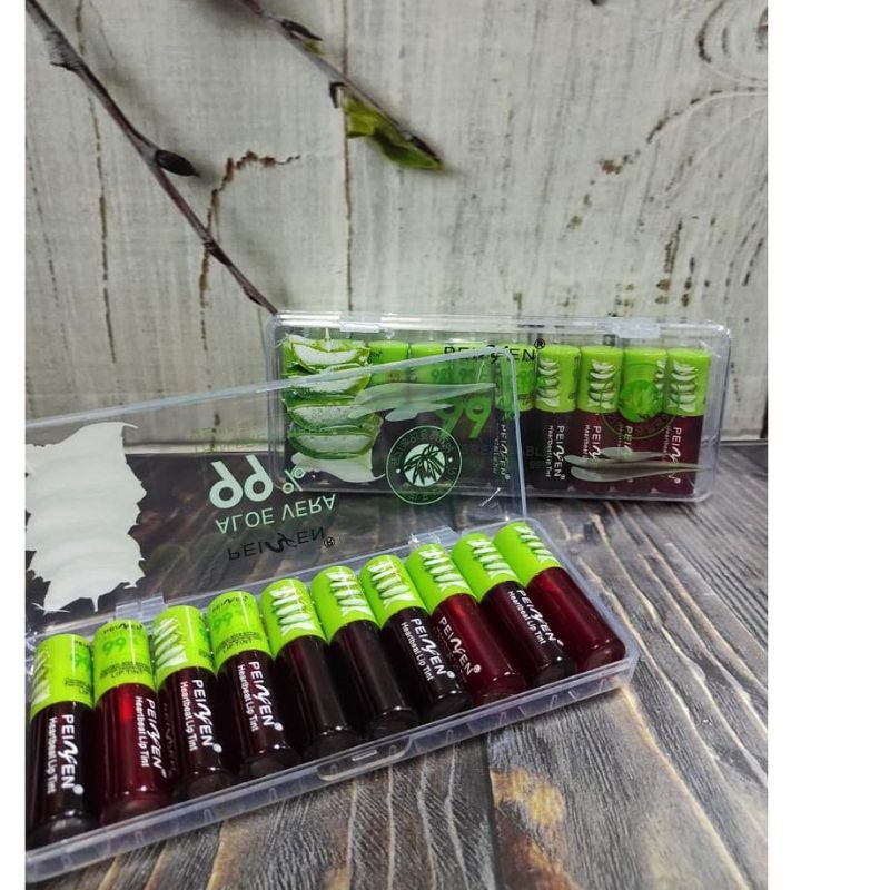 [PER PACK] LIP TINT PEIYEN ALOEVERA ISI 10 NO.P7119