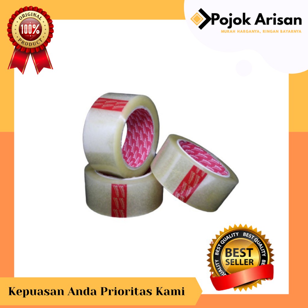 

KUALITAS DAIMARU LAKBAN BENING 45 MM X 100 YARD X 45 MICRON