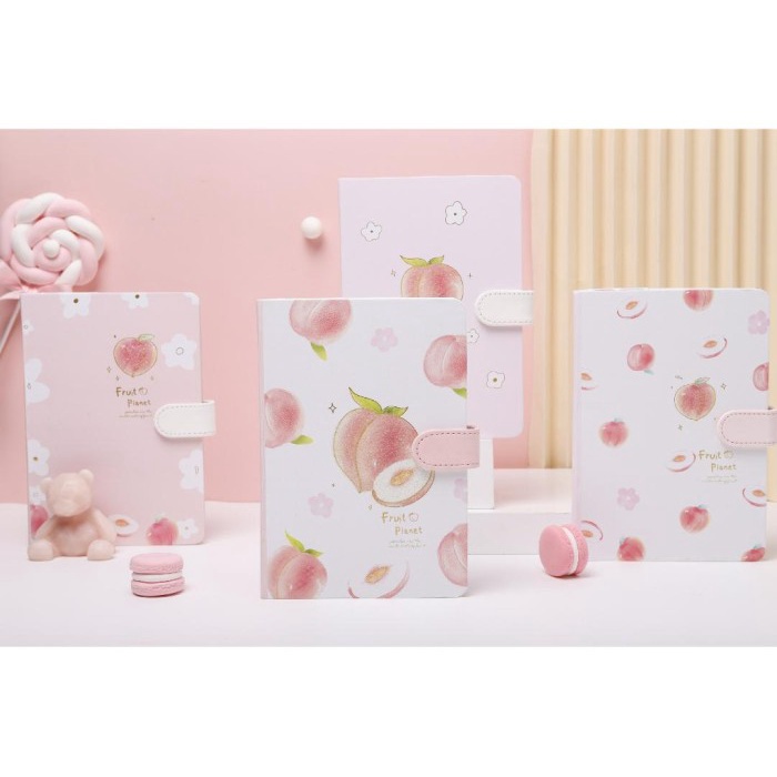 

Berkualitas Notebook Buku Catatan Buku Agenda Peach Buku Dengan Kunci Magnet Sale!!!