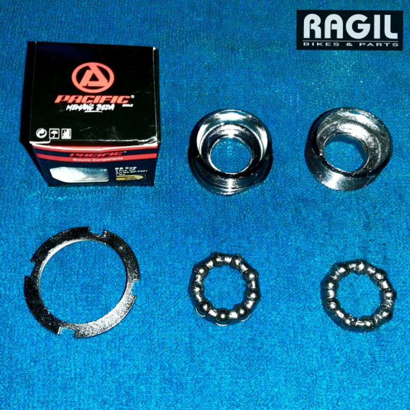 KOM TENGAH GIR BB CUP PACIFIC SEPEDA GEAR CRANK AS ANAK BMX MINI FEDERAL MTB JENGKI ONTHEL