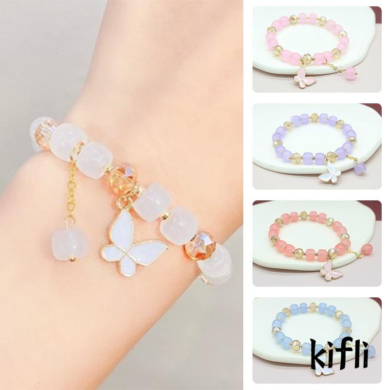 Gelang Manik-Manik Butterfly Warna-Warni Untuk Wanita