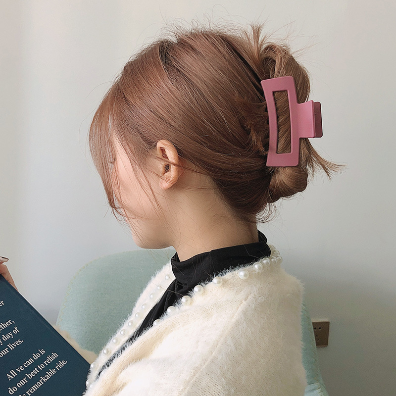 Women Korean INS Style Elegant Retro Hair Clips / Casual Fashion Big Barrette Crab