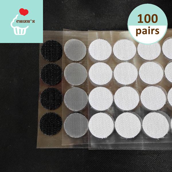 

Delia | [20Mm] 100 Pairs Velcro Bulat | Perekat | Stiker | Prepetan | 2Cm