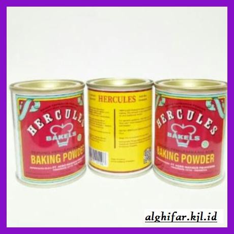 

Redwop-Gnikab- Hercules Double Akting Baking Powder 110 Gr -Hallall.