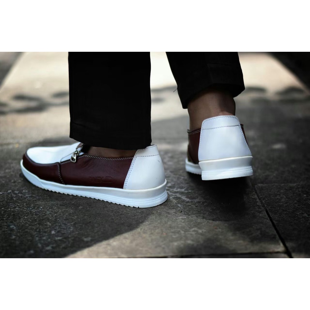 BURAY X SEPATU SLIP ON PRIA LOAFER DEWASA WARKA KULIT SINTETIS PREMIUM CASUAL FORMAL SLIP ON PRIA KERJA KANTOR GURU PNS PESTA RESMI NYAMAN || SLIP ON PRIA PANSUS BERKUALITAS 2022