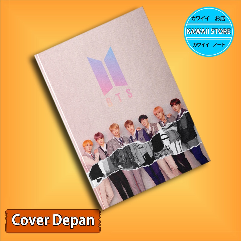 

Notebook / Pocket book Hard Cover Kpop Bts FULL MEMBER A uk A5 & A6 / Notes Book