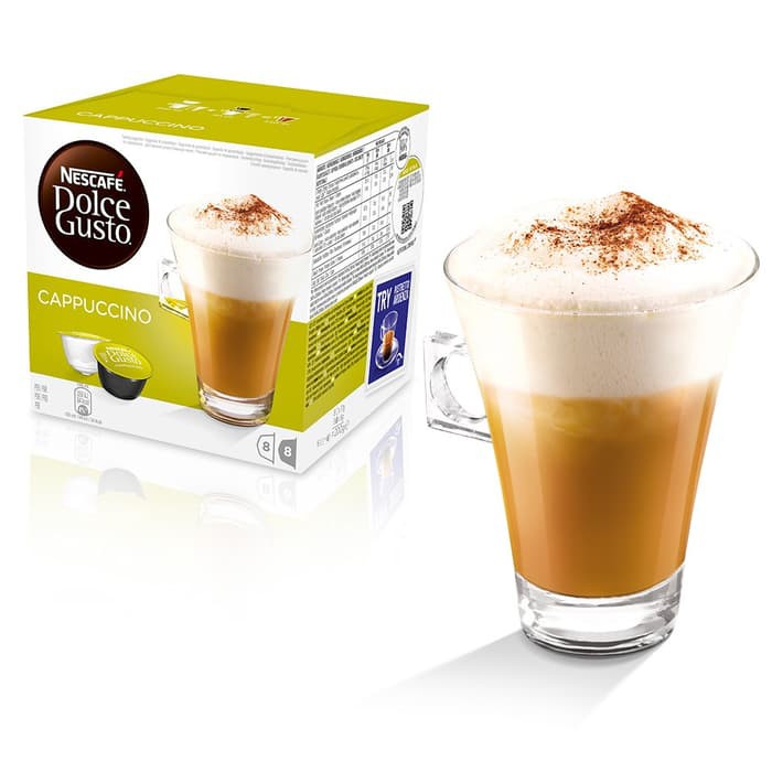 

Nescafe Dolce Gusto Cappuccino 16 Capsule | Coffee Kapsul Kopi