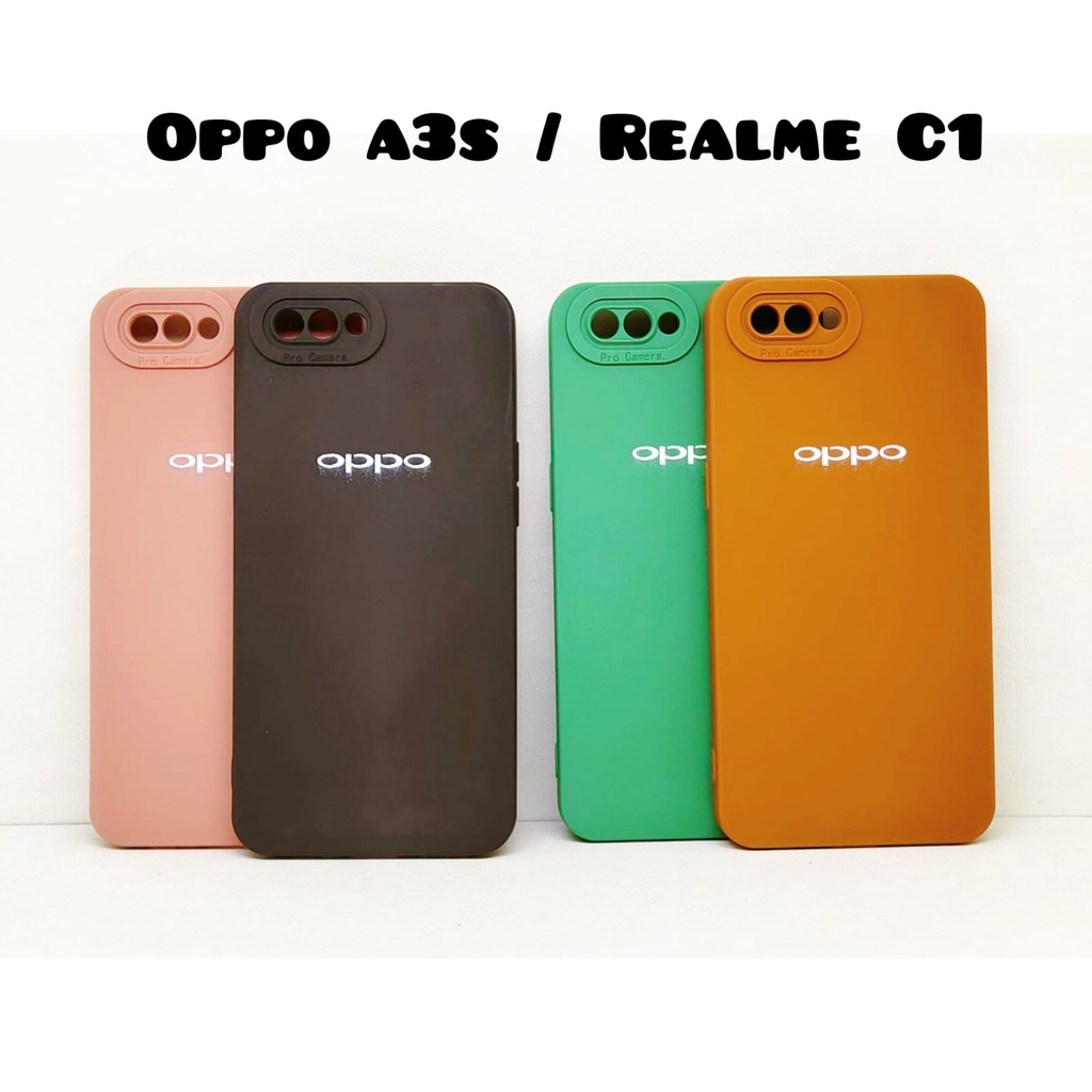 Luxury Soft Matte Case 9D Oppo F9 F11 A3S A12 A1K Reno 4F 5F 6 4G Solid Color Angel Eye Lens