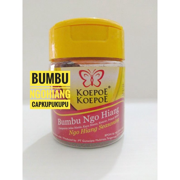 

Bumbu Ngo Hiang Ngohiang Cap Koepoe Koepoe