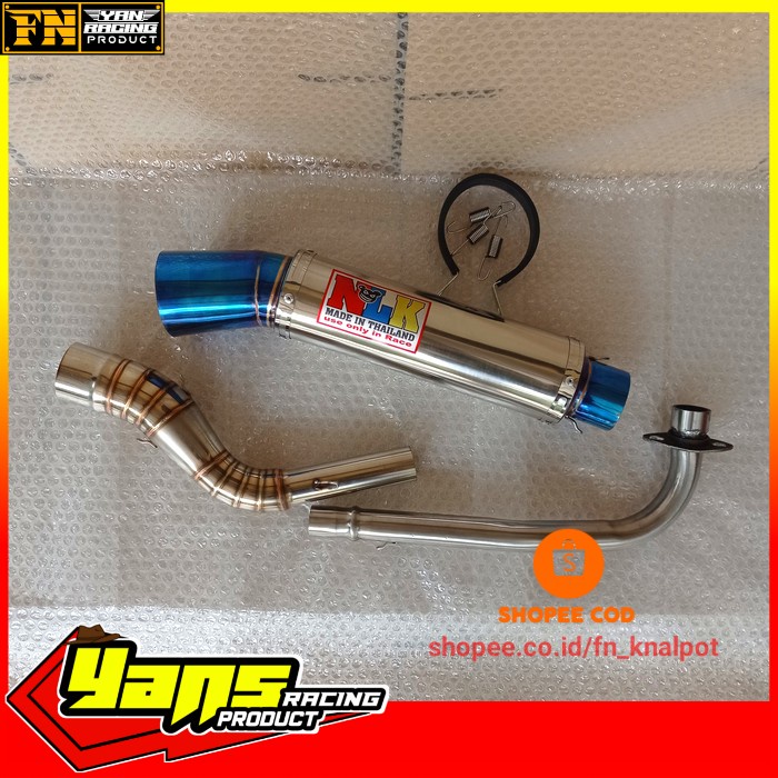 Knalpot NLK BIGCORK PNP EGO/NOUVO/EX5/WAVE100/110/125/KRISS110/EX5 CLASS/SYM110/SRL115