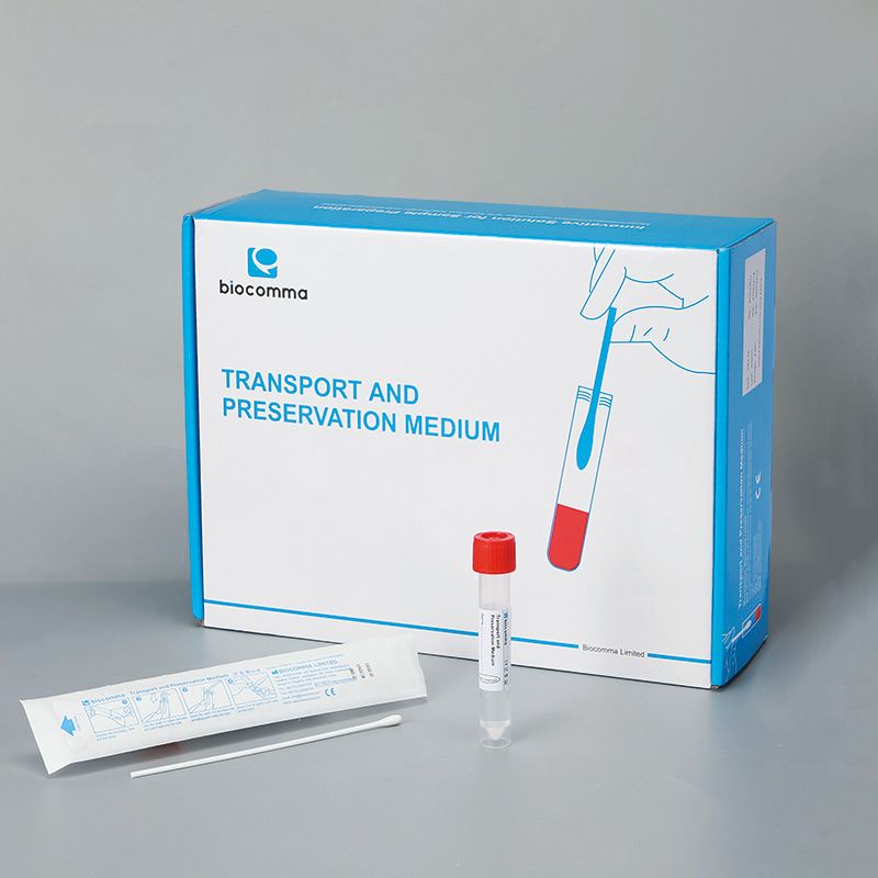 VTM Inactivated Biocomma Virus Transport Medium With Naso and Oro Swab