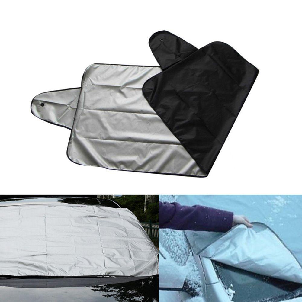 Lanfy Cover Mobil Eaxterior Winter Visor Pelindung Debu Mencegah Es Kaca Depan 1pc