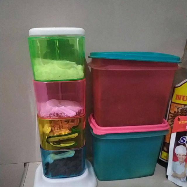 Tempat Bumbu 4 In 1 / Rak Bumbu